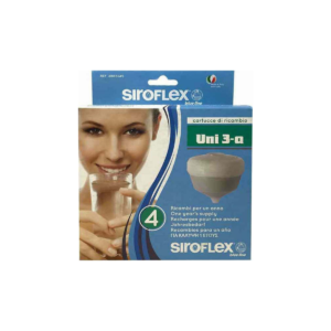 Siroflex Spare Water Filter for Tap from Activated Carbon UNI 3-a 4pcs